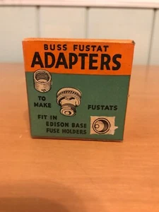 4 New Old Stock Buss Fustat Fuse Adapters SA3 2/10 for 3 2/10 & 2 8/10 Amp - Picture 1 of 7