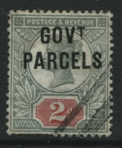 Paquetes gubernamentales sobreimpresos Gran Bretaña QV 1887 Jubileo 2d ligeramente usados (41) - Imagen 1 de 1