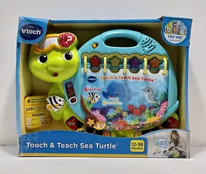 VTech Touch & Teach Sea Turtle Interactive Learning Book 12-36 Months Brand New - Picture 1 of 2