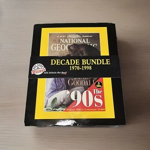 National Geographic DECADE BUNDLE (1970 - 1998) Vol. 8 9 10_9 CDs - Picture 1 of 4
