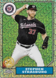 2022 TOPPS  STEPHEN STRASBURG 1987 SILVER PACK MOJO - NATIONALS - #T87C-27 - Picture 1 of 1