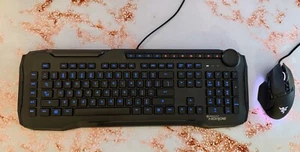 Roccat Horde Silent Hunter Gaming Keyboard Membrane 2.0 with Tuning Wheel - Picture 1 of 3