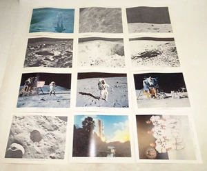 Apolo 16 NASA aterrizaje lunar 12 impresiones fotográficas John Young Mattingly Duke 1972 - Imagen 1 de 14