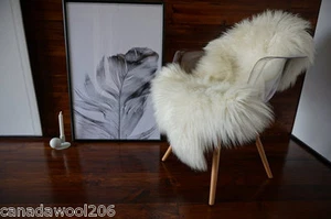 Wonderful Genuine Natural Sheepskin Rug - Soft Thick Wool - Creamy White XXL - Picture 1 of 4