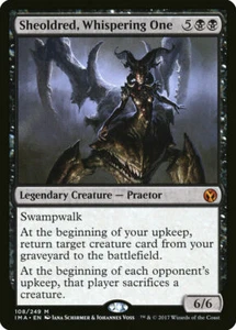 Magic The Gathering: SHEOLDRED, WHISPERING ONE , Iconic Masters Rare-NM - Picture 1 of 1