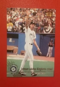 1995 Pacific Mariners Memories Randy Johnson #14 Johnson Salutes FREE SHIPPING - Picture 1 of 6