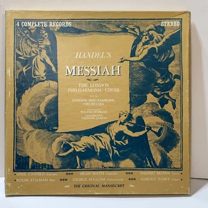 Handel's Messiah London Philharmonic Choir & Orchestra (4 Record Box Set) - Bild 1 von 8