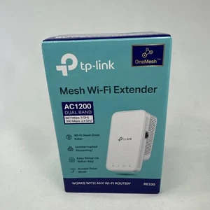 TP-Link RE330 AC1200 Mesh Wi-Fi Range Extender Booster Repeater 1200Mbps - Zdjęcie 1 z 8