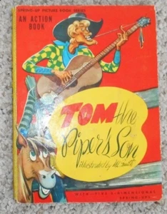 Tom the Piper's Son An Action Book Spring-up Book series vintage children - Imagen 1 de 6