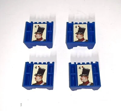 Stratego Vtg 1996 Blue Sergeants Movers Complete Set Only - Image 1 of 4