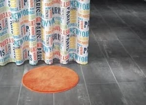 Duschvorhang Textil City Textil Badewannenvorhang Wannenvorhang 180x200 - Bild 1 von 5