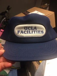UCLA FACILITIES Vintage We Cover The World Hat Made In Taiwan Great++ Condition - Picture 1 of 8