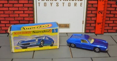 Die Cast Vehicle -   Vintage Matchbox -  Superfast - 5 Lotus Europa - Image 1 of 4