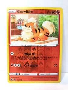 Pokémon TCG - Growlithe - 032/264 - Reverse Holo - Fusion Strike (2021) - NM+ - Picture 1 of 1