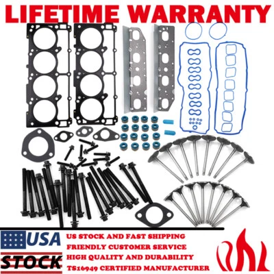 Juego de juntas de culata para Chrysler 300 Jeep Dodge Ram 1500 2500 3500 2009-2020 5,7 L V8 Foto 1 de 4