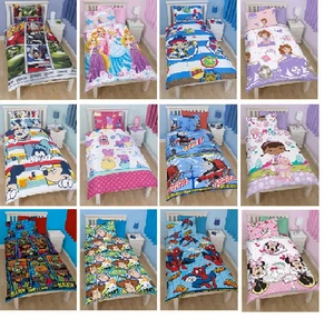 Official Disney Character TV Kids Children Single Duvet Quilt Cover Bedding Set - Picture 1 of 21