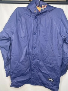 Vintage Misty Harbor Kids Raincoat Size 12 – Boys Hooded Waterproof Slicker, Fla - Picture 1 of 6