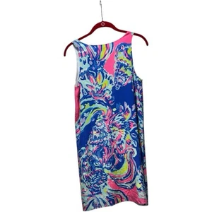 Lilly Pulitzer Jackie Seiden Etuikleid Mehrfarbig Ärmellos Damen Größe XS - Bild 1 von 7