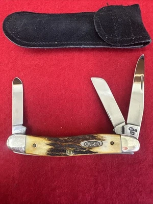 Case XX Stag Stockman 1995 5 Dot 5318 3 Blade - Image 1 of 4