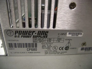 POWER-ONE 1787-DNPS, PLC Power Supply 120/230 VAC 48/62 Hz - Picture 1 of 2