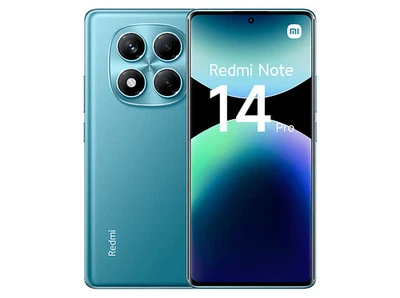 Móvil - Xiaomi Redmi Note 14 Pro, Azul océano, 256 GB, 8 GB RAM - Imagen 1 de 4
