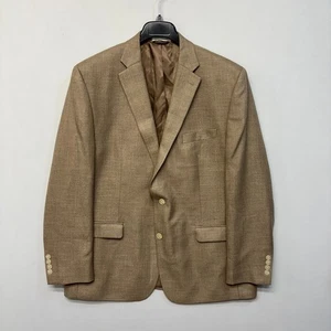 Lauren Ralph Lauren Men Blazer Jacket Size 46R 46 Reg Polyester Linen C053 -6 - Picture 1 of 17
