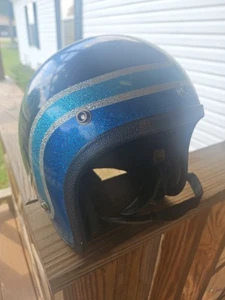 Vintage Motorcycle Helmet - Picture 1 of 7