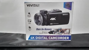Vivitar 4k HD Digital Video Camcorder Neu Open Box - Bild 1 von 7