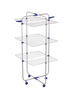 Stendibiancheria a Torre con Ruote - 71 cm / 33 m - Stendibiancheria 3 Livelli Pieghevole - Foto 1 di 1