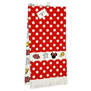 NUEVO CON ETIQUETAS Disney Parks Minnie Mouse Plato de Cocina Toallas de Té Mantel Mouse Lote - Imagen 1 de 9