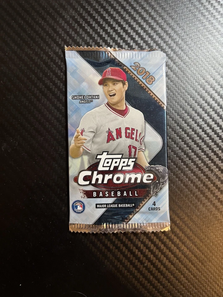 2018 Topps Chrome Baseball Pack Guaranteed Auto Card Hot Pack Shohei Ohtani? - Image 1 of 1