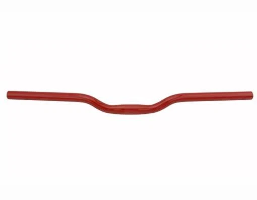 Red Track Handlebar alloy 25.4mm fixie cruiser mountain bike 1 1/4" rise  - Image 1 of 1