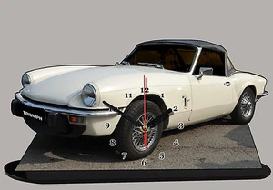 Voiture miniature en horloge, TRIUMPH SPITEFIRE, triumph-spitefire-01  - Bild 1 von 1