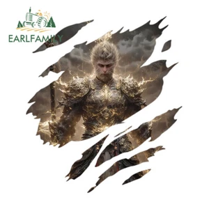 EARLFAMILY 5.1" Anime Myth Black Wukong Tear Design Car Stickers Vinyl Decals - Picture 1 of 2