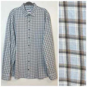 JOHNNIE-O Herren Größe 2XL Buffalo kariert Ajax Hangin 'Out Freizeit Button Down Hemd - Bild 1 von 14