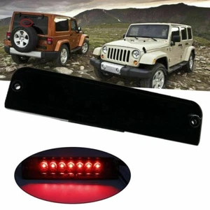 FOR 97-06 JEEP WRANGLER TJ LED THIRD 3RD TAIL BRAKE LIGHT REAR STOP LAMP SMOKE - Foto 1 di 10