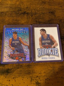 2012-13 Panini Marquee Basketball Nikola Vucevic Rookies (x2) #167+#407