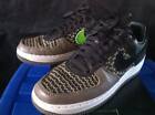 2006 air force 1 low io premium undefeated 313213 032 black green US size 8