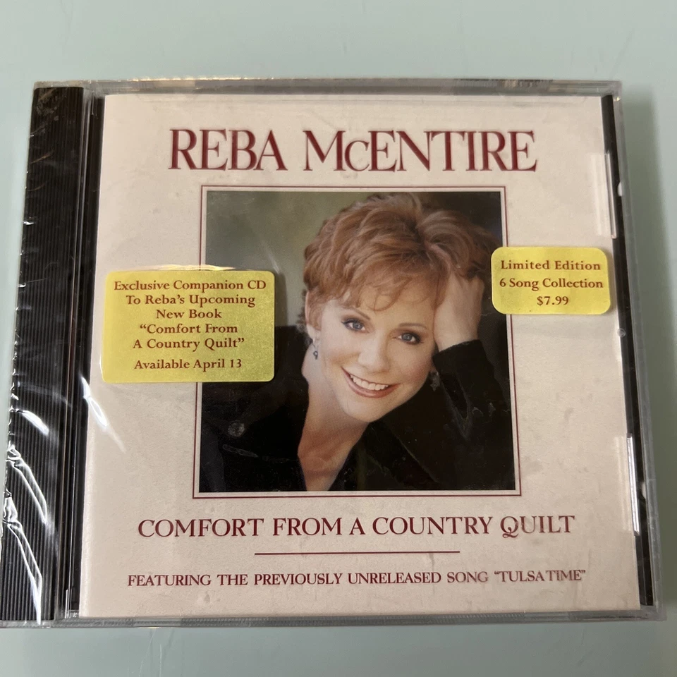 Reba McEntire RARE CD Comfort From a Country Quilt Unreleased Track Tulsa Time