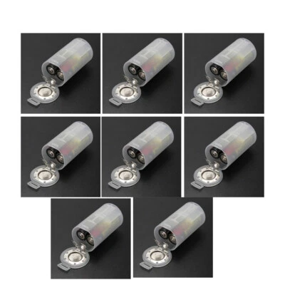 8 pc 2 AA to D Size Battery Adaptor Holder Switcher Case Box Converter Supplies - Image 1 of 4