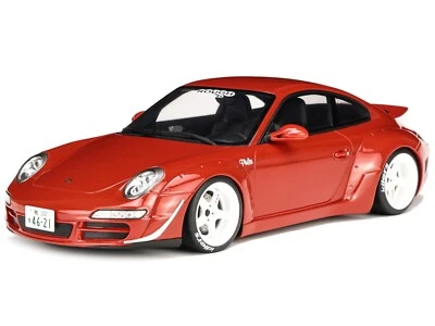 2021 PORSCHE 911 RWB "AKA PHILA" RED 1/18 MODEL CAR BY GT SPIRIT GT874 - Image 1 of 4