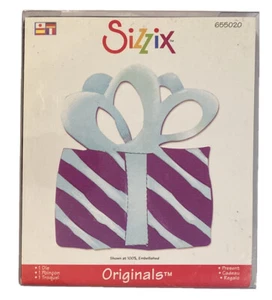 NUEVO Troquelador Sizzix Grande Negro Original ~ PRESENTE ~ Regalo de Vacaciones Cumpleaños Arco - Imagen 1 de 1