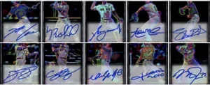 Topps Bunt Digital 2020 Glow Silver Signatures 12 Cards Lot - Picture 1 of 13