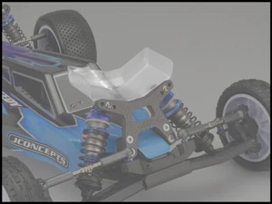 JConcepts 0160 Aero Wing Gullwing Front Arm Narrow : B6 / B6D - Picture 1 of 1
