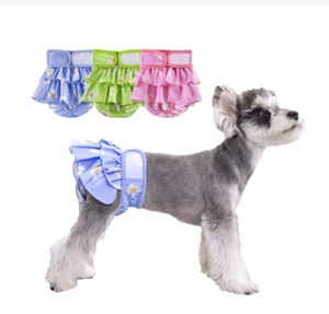 Female Dogs Diaper Washable Pets Physiological Pants Sanitary Panties Leakproof - Picture 1 of 31