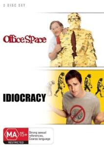 Office Space + Idiocracy  (DVD, 2 Discs)   Region 4 - New & Sealed