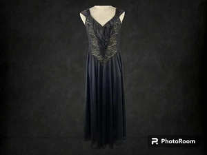 Vintage *RAR* Olga 92050 Nachthemd Kleid Full Sweep Nylon Spitze Top Gr. M - Bild 1 von 8