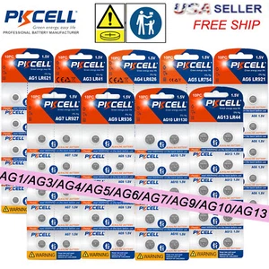 50x LR44 AG13 AG1 LR41 AG3 AG4 AG5 AG6 AG7 LR1130 AG10 364 377 1.5V Batteries - Picture 1 of 21