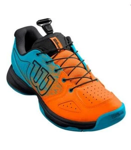 Zapatos Wilson de pádel / tenis Kaos Bela Ql, junior - (orange tiger / barr - Imagen 1 de 3