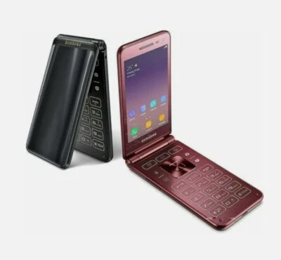 Unlocked Samsung Galaxy Folder 2 G160N Single SIM 16GB SmartPhone open box A+ US - Image 1 of 4